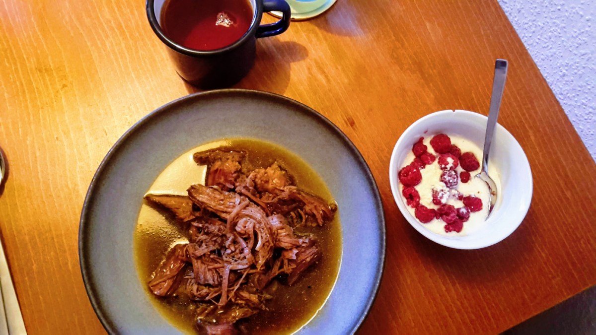 Breakfast Pulled Beef